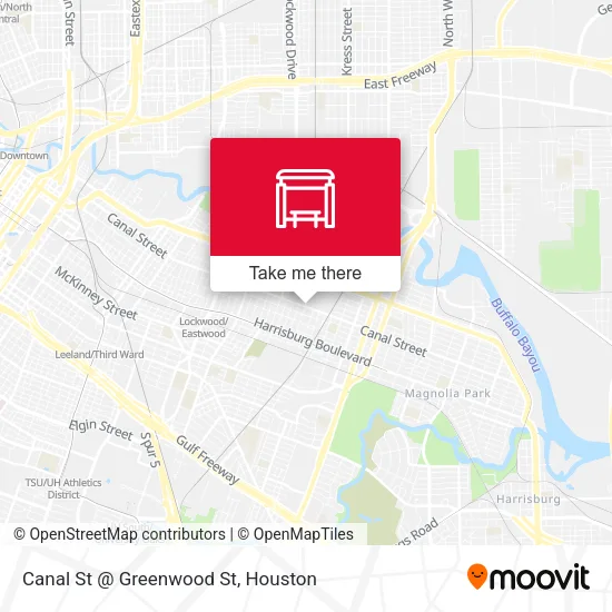 Mapa de Canal St @ Greenwood St
