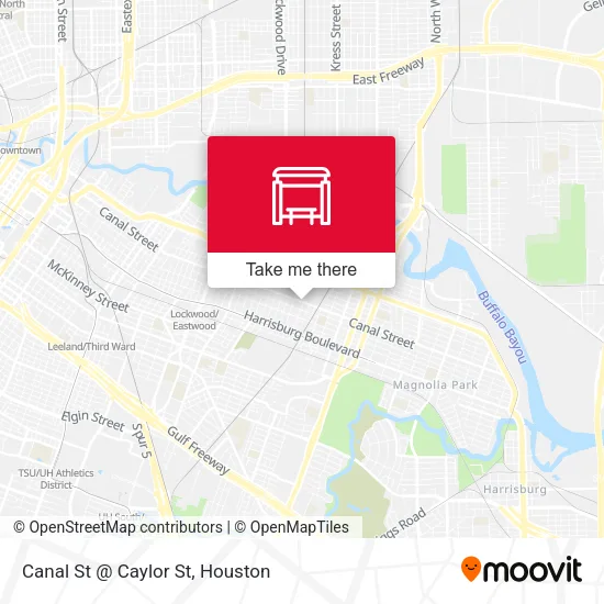 Canal St @ Caylor St map