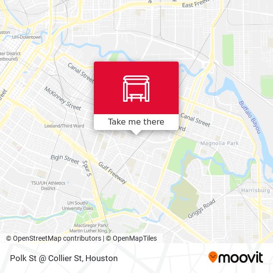 Polk St @ Collier St map