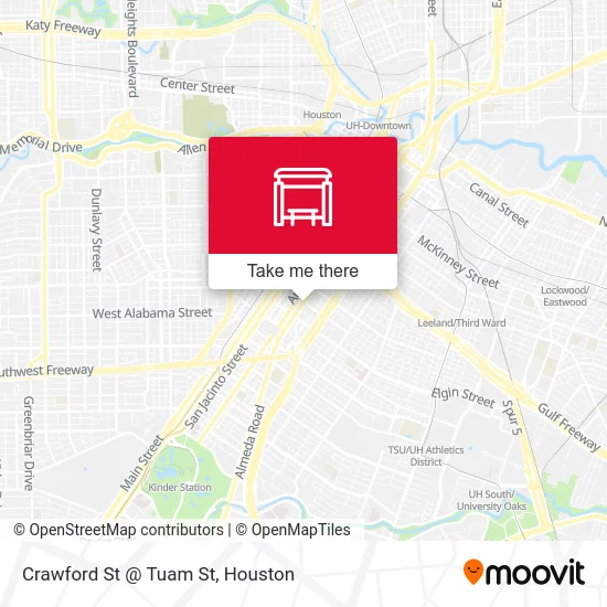 Mapa de Crawford St @ Tuam St