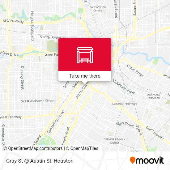 Gray St @ Austin St map