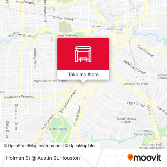 Holman St @ Austin St map