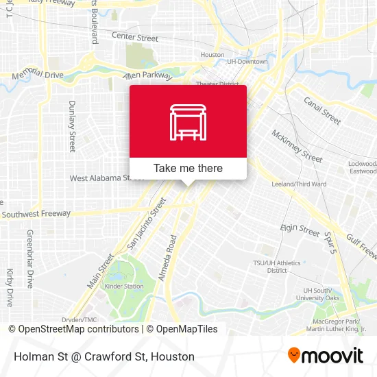 Holman St @ Crawford St map
