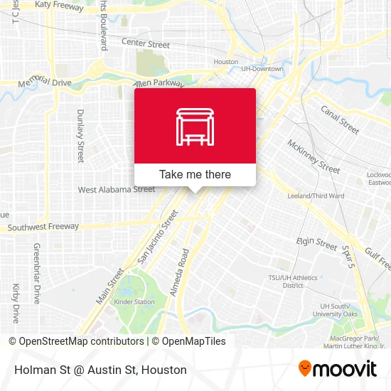 Holman St @ Austin St map