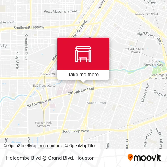 Holcombe Blvd @ Grand Blvd map