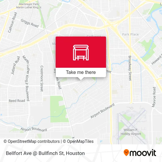 Bellfort Ave @ Bullfinch St map
