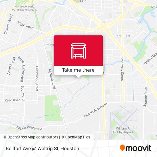 Bellfort Ave @ Waltrip St map