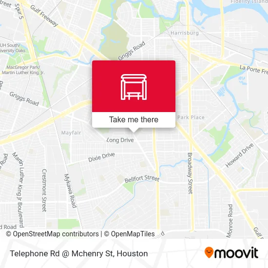 Telephone Rd @ Mchenry St map