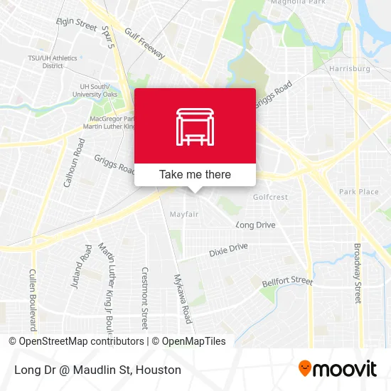 Long Dr @ Maudlin St map