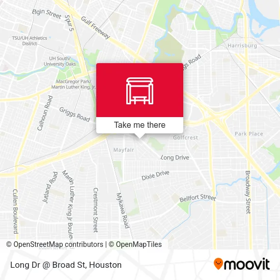 Long Dr @ Broad St map