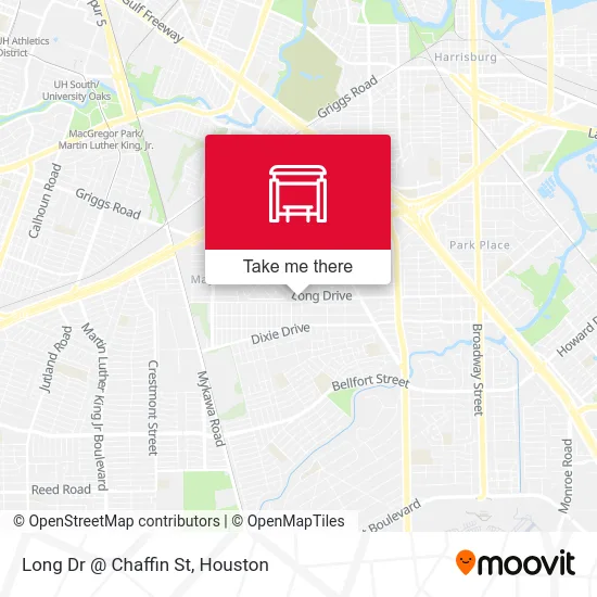 Long Dr @ Chaffin St map