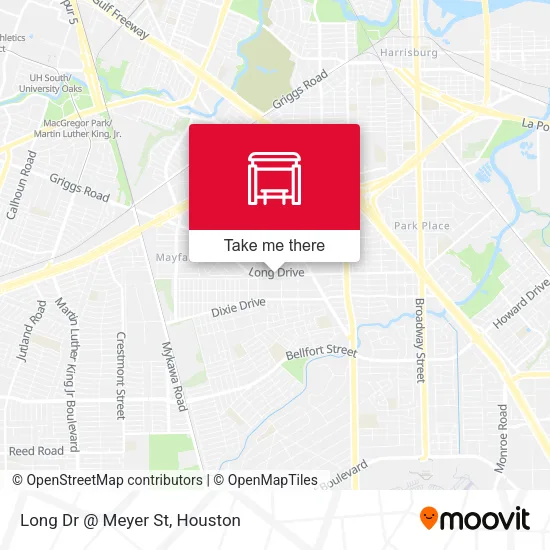 Long Dr @ Meyer St map