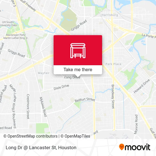 Long Dr @ Lancaster St map