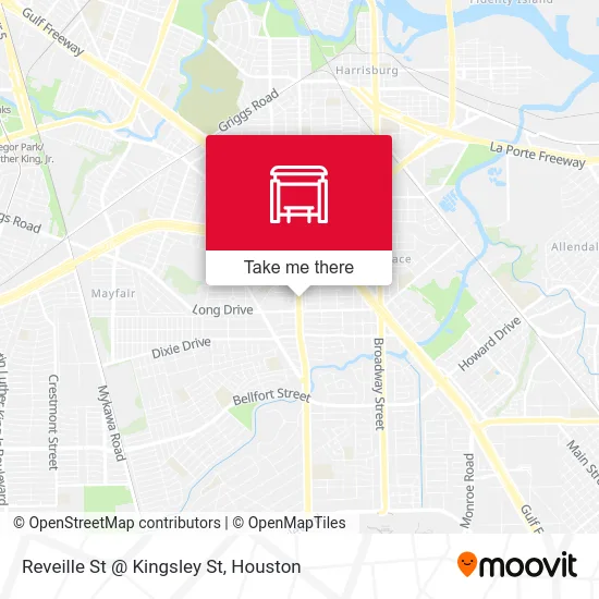 Reveille St @ Kingsley St map