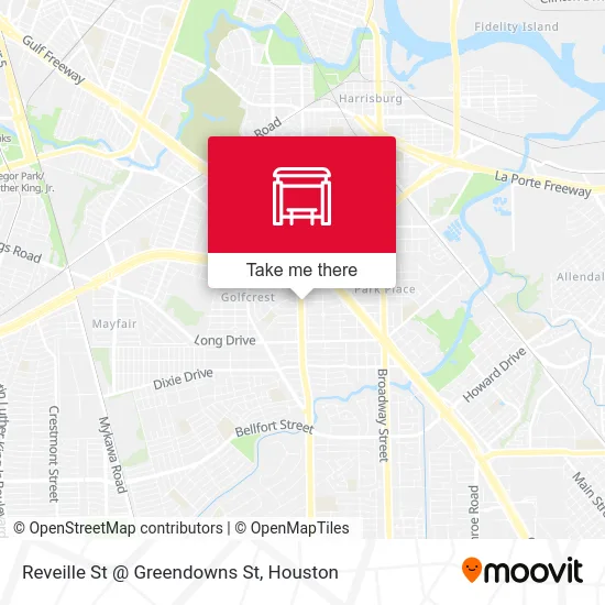 Reveille St @ Greendowns St map