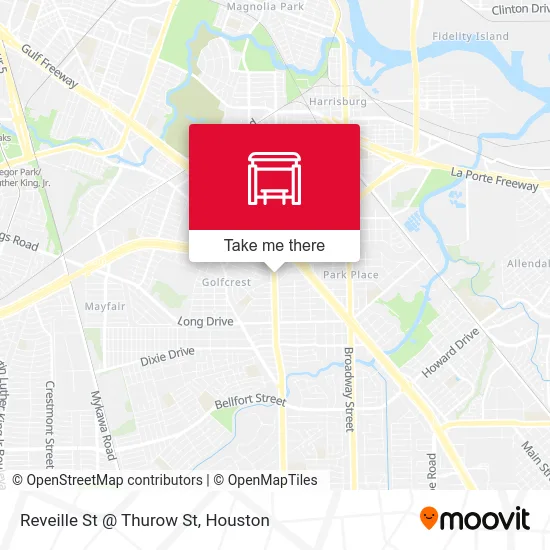 Reveille St @ Thurow St map
