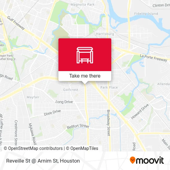 Reveille St @ Arnim St map