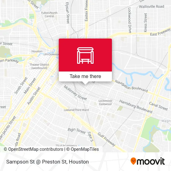 Sampson St @ Preston St map