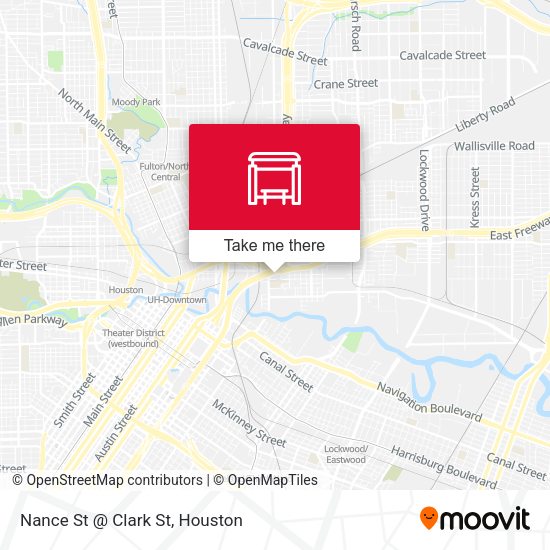 Nance St @ Clark St map