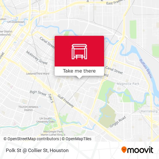 Polk St @ Collier St map