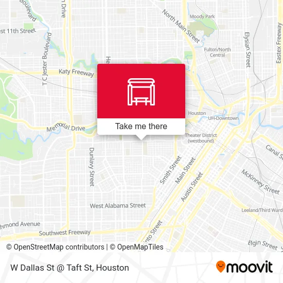 W Dallas St @ Taft St map