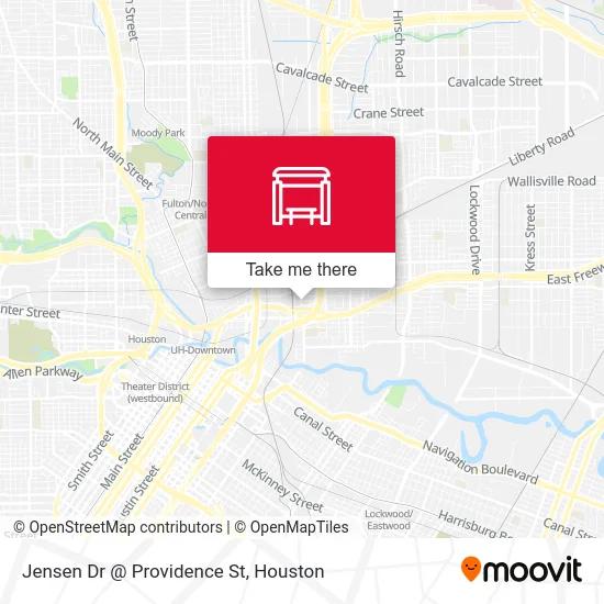 Jensen Dr @ Providence St map