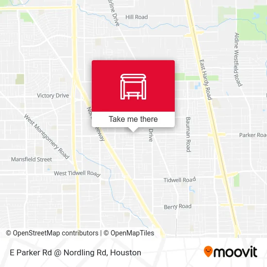 Mapa de E Parker Rd @ Nordling Rd