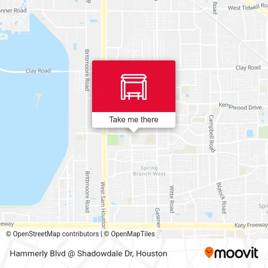 Hammerly Blvd @ Shadowdale Dr map