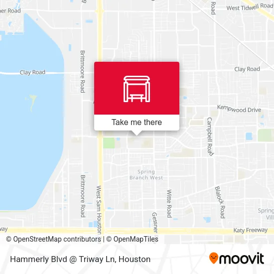 Hammerly Blvd @ Triway Ln map