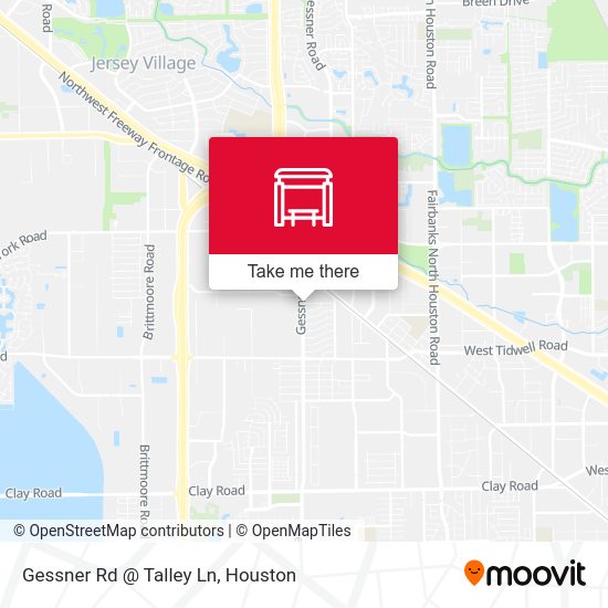 Gessner Rd @ Talley Ln map