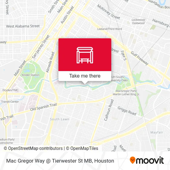 Mapa de Mac Gregor Way @ Tierwester St MB