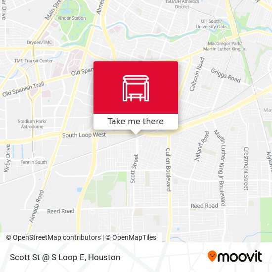Scott St @ S Loop E map