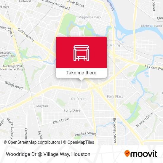 Mapa de Woodridge Dr @ Village Way