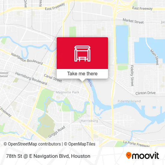 78th St @ E Navigation Blvd map