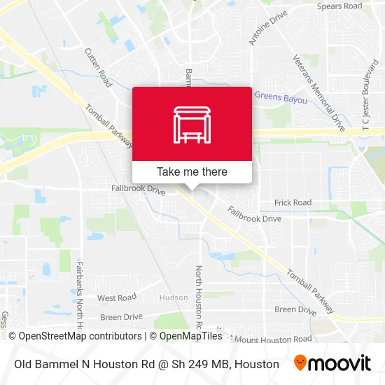 Old Bammel N Houston Rd @ Sh 249 MB map