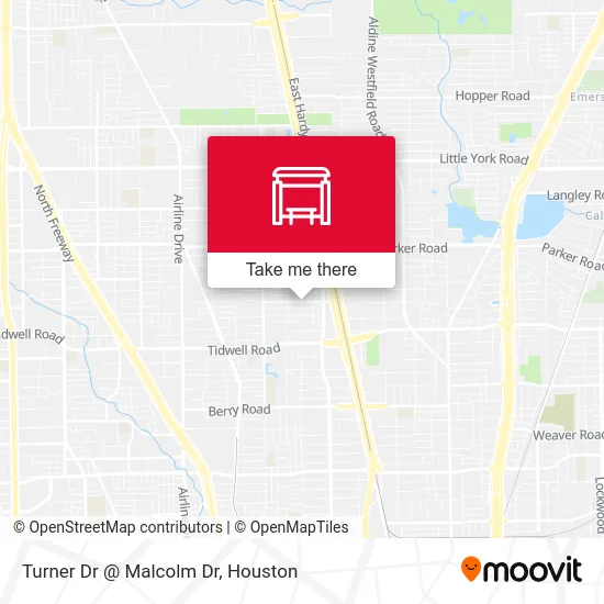 Turner Dr @ Malcolm Dr map