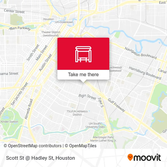 Scott St @ Hadley St map