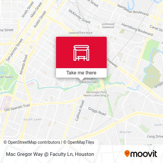 Mac Gregor Way @ Faculty Ln map