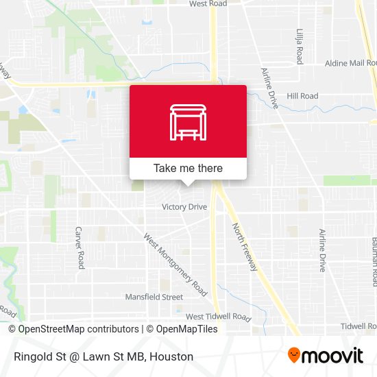 Ringold St @ Lawn St MB map