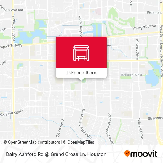 Dairy Ashford Rd @ Grand Cross Ln map