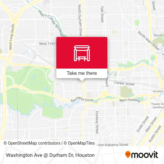 Mapa de Washington Ave @ Durham Dr