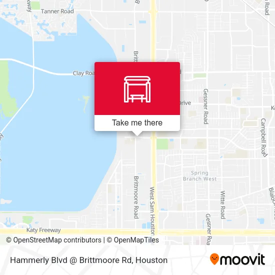 Hammerly Blvd @ Brittmoore Rd map