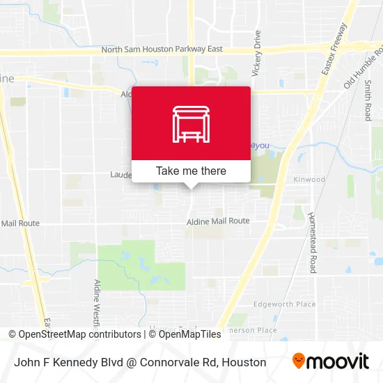 John F Kennedy Blvd @ Connorvale Rd map