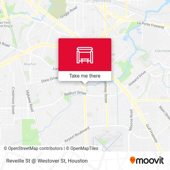 Reveille St @ Westover St map