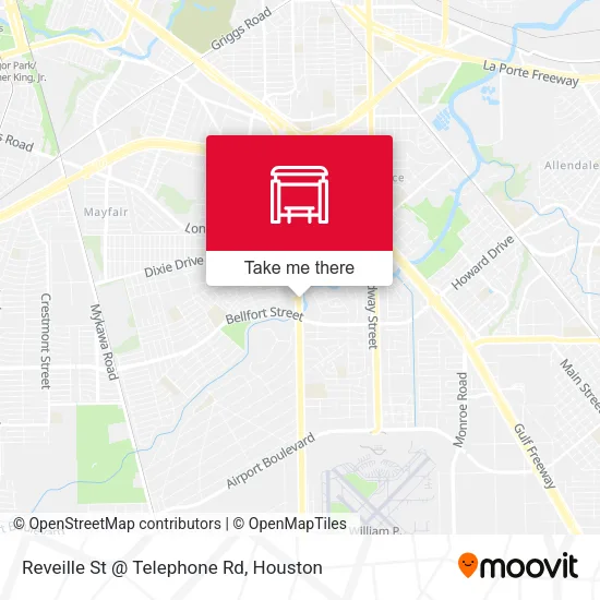 Reveille St @ Telephone Rd map