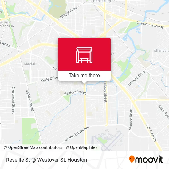 Reveille St @ Westover St map