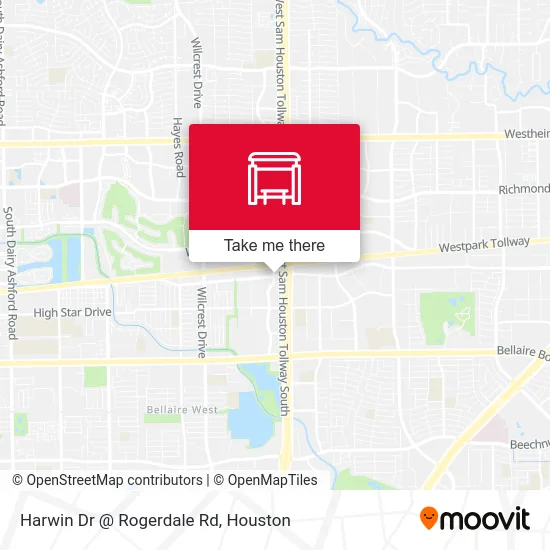 Harwin Dr @ Rogerdale Rd map