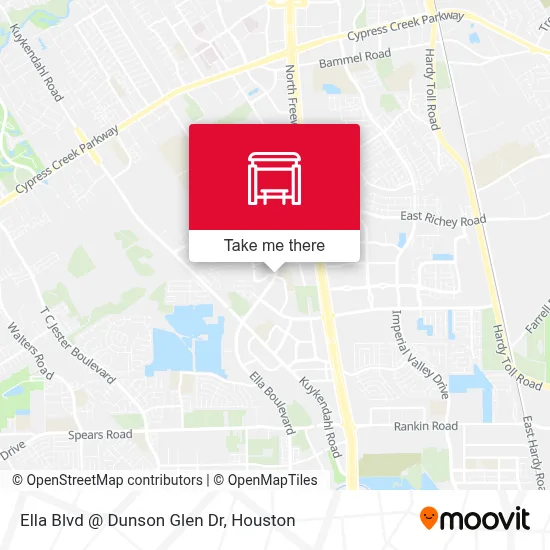Ella Blvd @ Dunson Glen Dr map