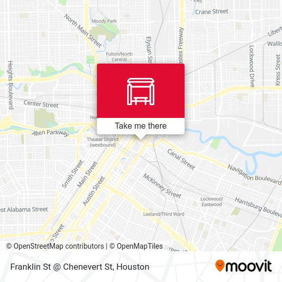 Franklin St @ Chenevert St map