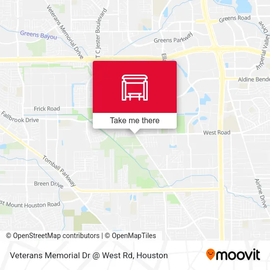 Veterans Memorial Dr @ West Rd map